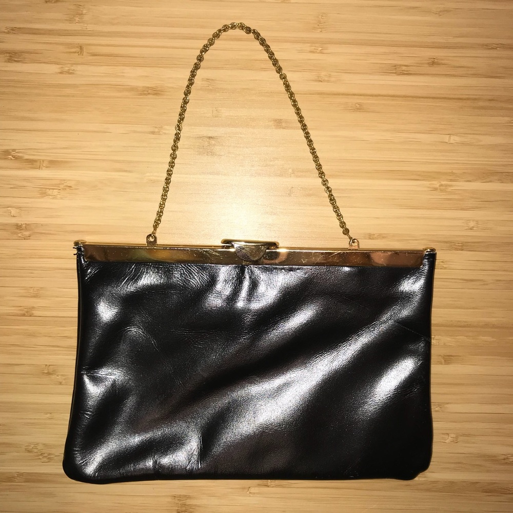 Vintage black handbag